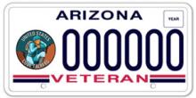 Veteran Code Talker License Plate