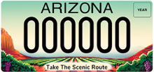 Verde Valley Wine Trail License Plate