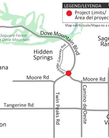 Dove Mountain Blvd and Moore Road Intersection Improvement Project