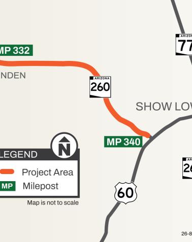 SR 260 Linden - Show Low Pavement Rehabilitation