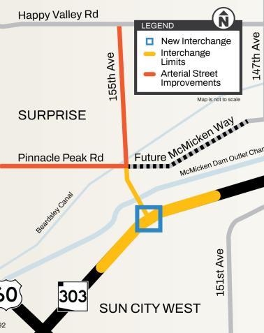Loop 303/155th Avenue Traffic Interchange Project