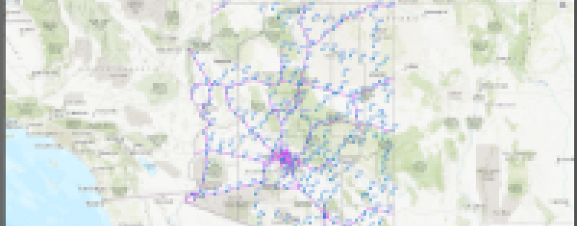 Arizona National Highway Systems (NHS) Interactive Map