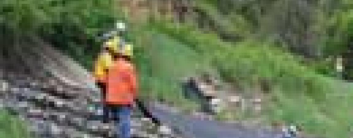 operations - men working beside a road