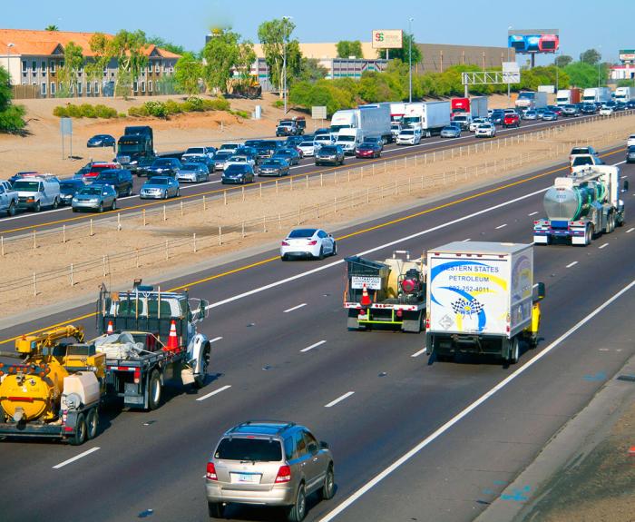 Traffic on I-10