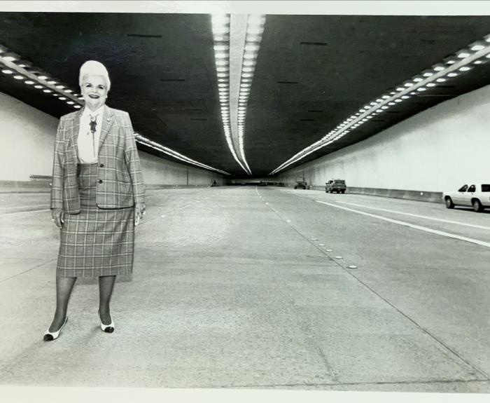 Rose Mofford in the TunnelAugust 1990