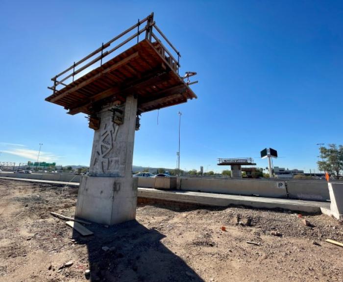 Alameda Bridge under construction