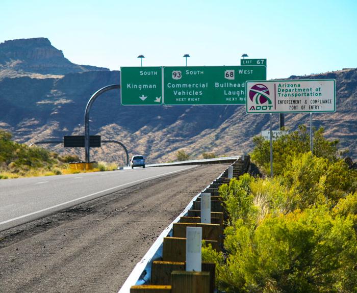 Photo of SR 93 near Kingman, AZ