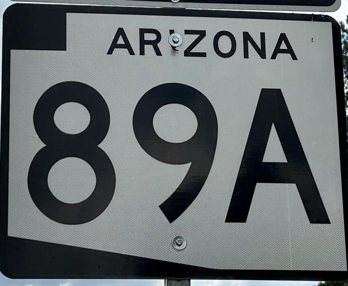 SR 89A Sign (ADOT file photo)