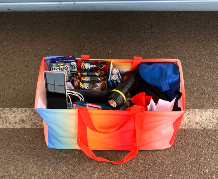 Summer emergency travel kit