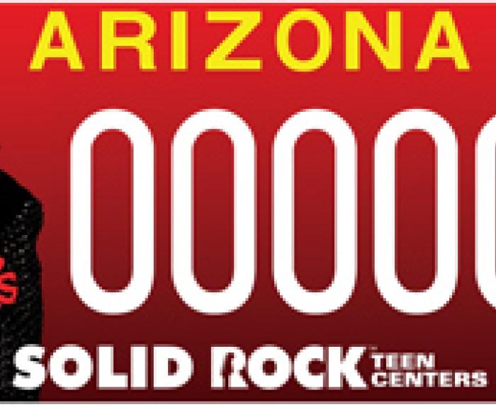Alice Cooper’s Solid Rock license plate image