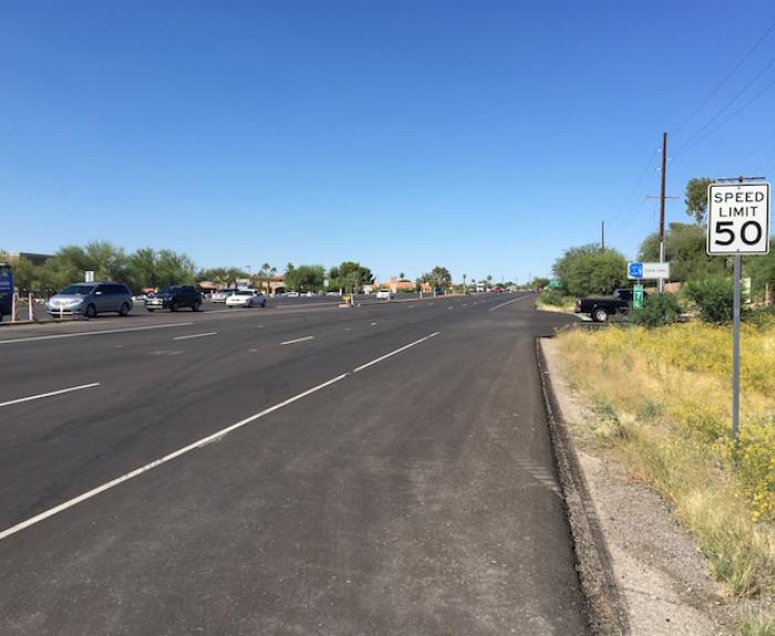 File photo of SR 77/Oracle Road in the Tucson area