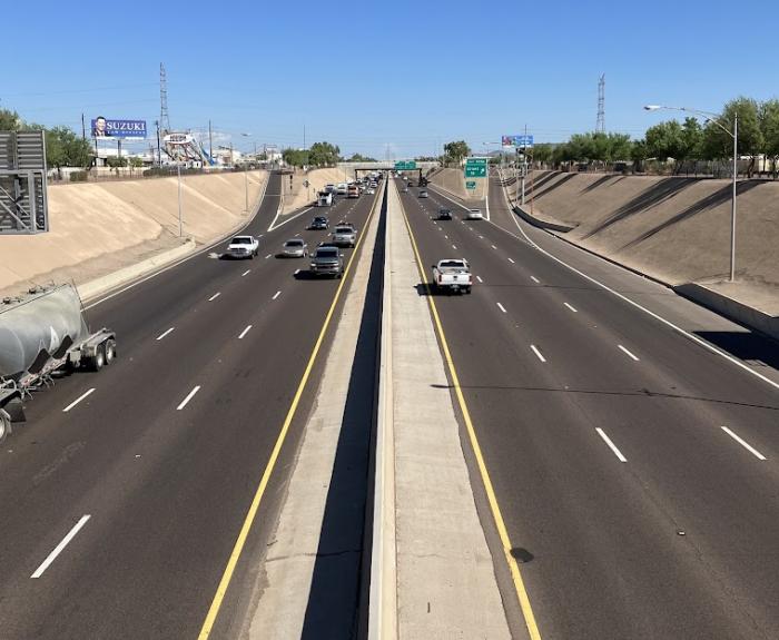 I-17 near Grant Street in Phoenix (ADOT photo)
