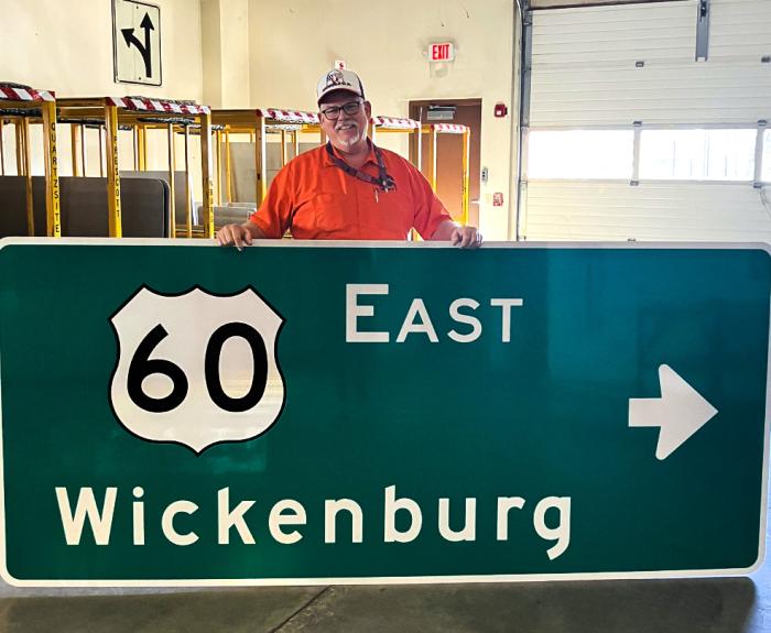 For Tom Erickson, it's all in the signs!
