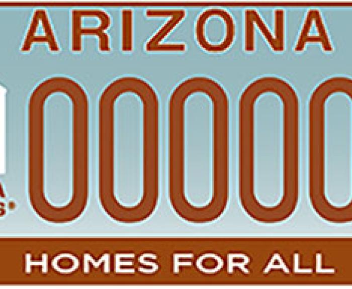 AZ Realtors Homes for All Standard Plate