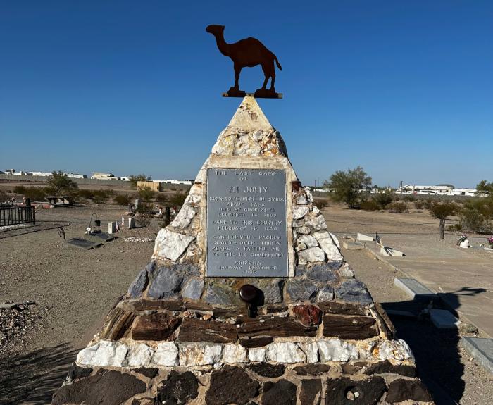 Hi Jolly Monument Quartzsite AZ