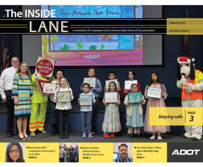 The Inside Lane January 2024 cover photo