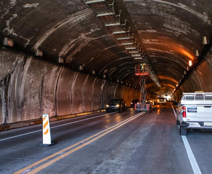 Photo of SR 80 Mule Pass tunnel