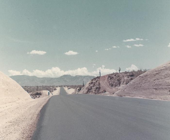 State Route 87 Cactus Relocation in July 1971