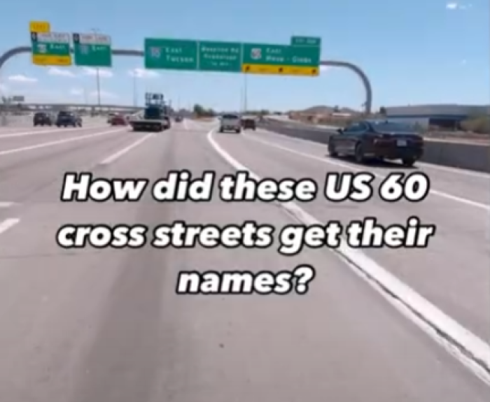 US 60 cross streets