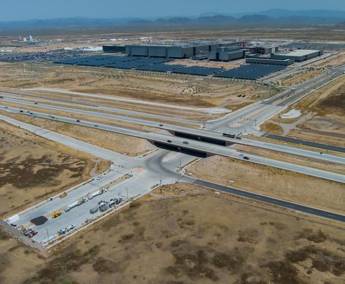 Loop 303 interchange at 43rd Avenue