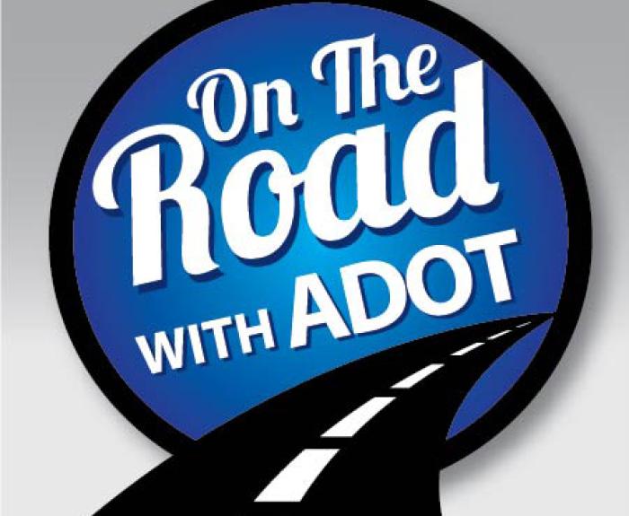 On the Road With ADOT logo