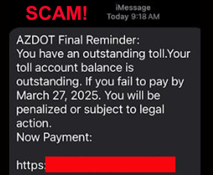 Scam text