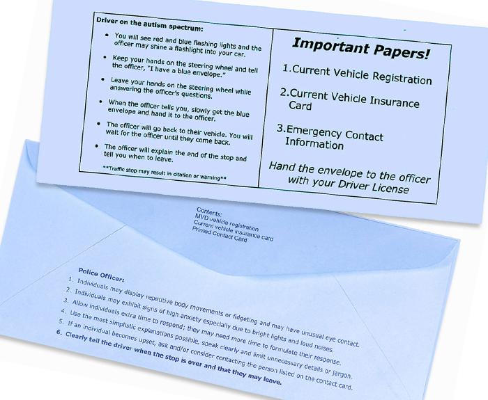 Blue Envelope graphic