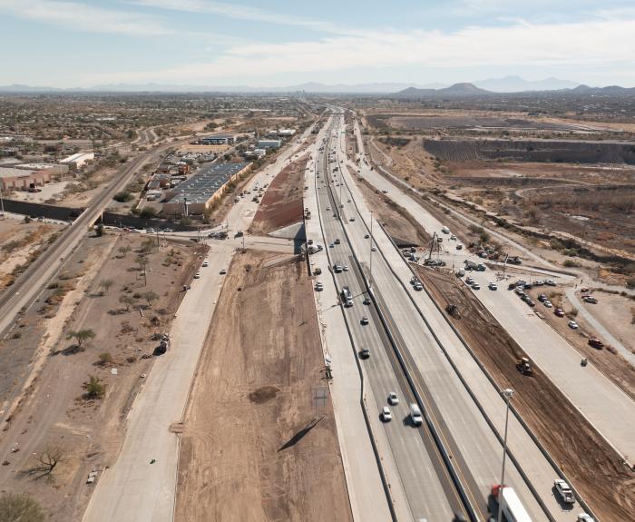 File photo of I-10 interchange at Orange Grove Road
