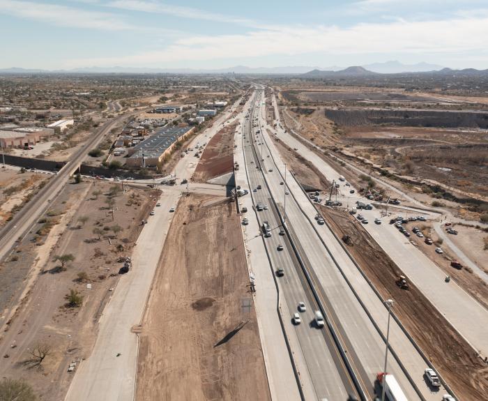 File photo of I-10 interchange at Orange Grove Road