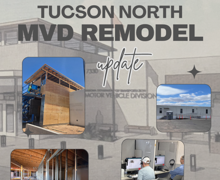 Tucson MVD remodel