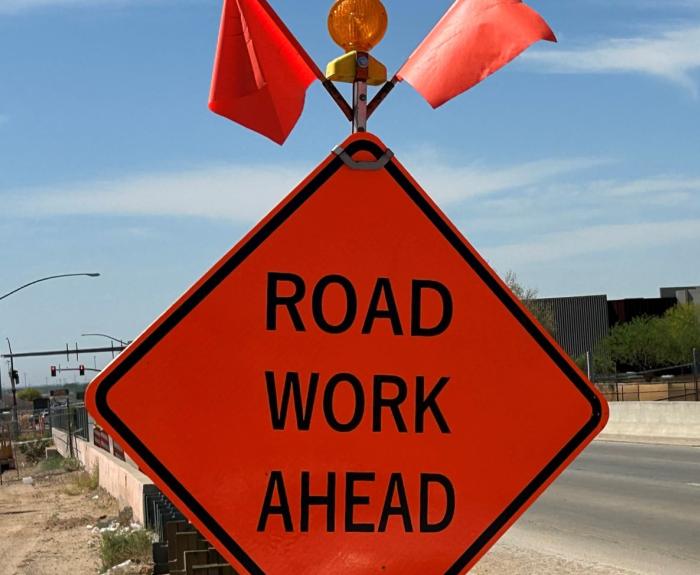 Work Zone Sign (ADOT File Spring 2025)