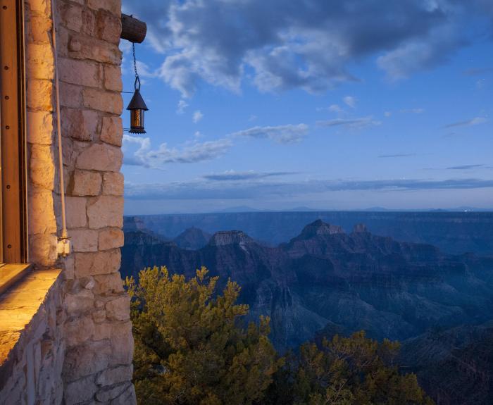 View from Grand Canyon Lodge window