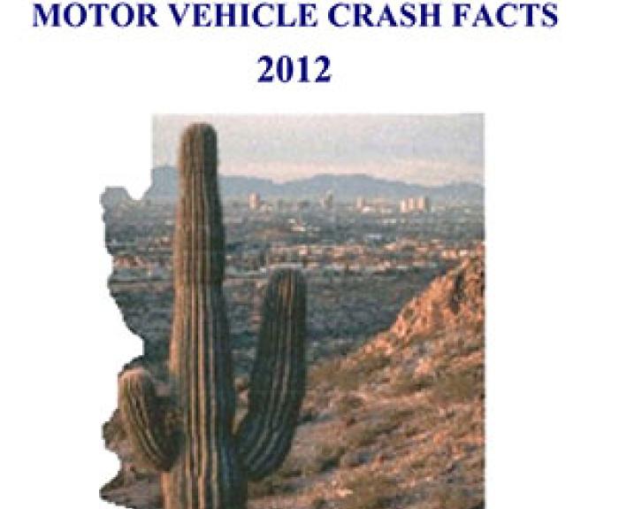Arizona Motor Vehicle Crash facts Cover 2012