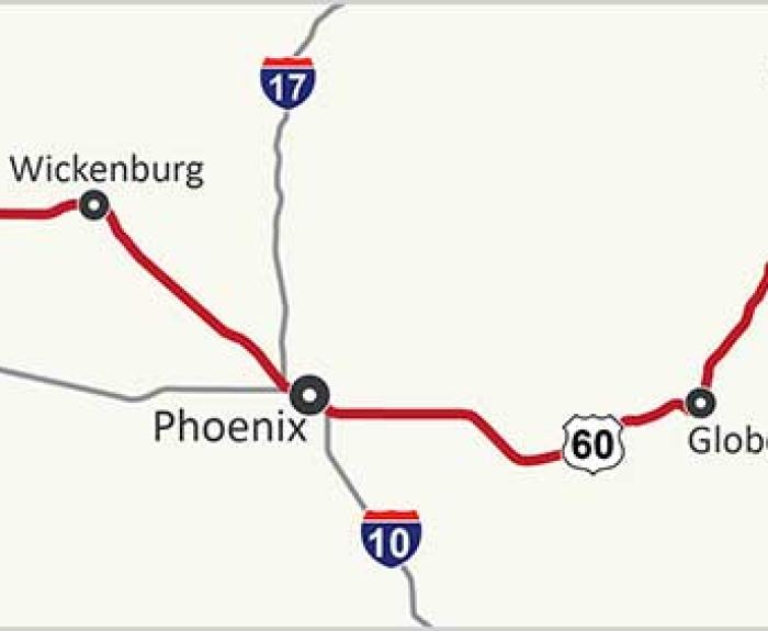 US 60 Map