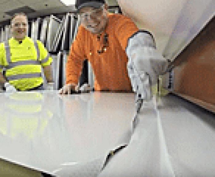 Working on Sign Shop