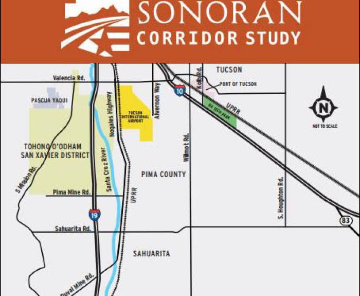 Sonoran Corridor Study Map