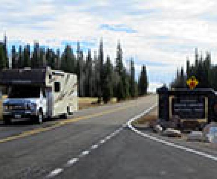 State Highway to North Rim