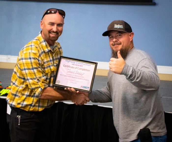 Construction Academy Awardee