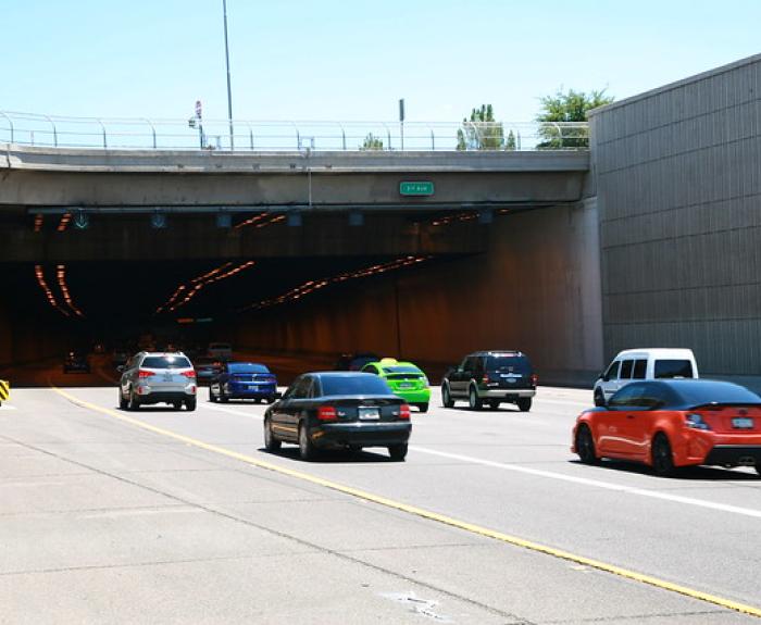 The I-10 Deck Park Tunnel in Phoenix (ADOT file photo)