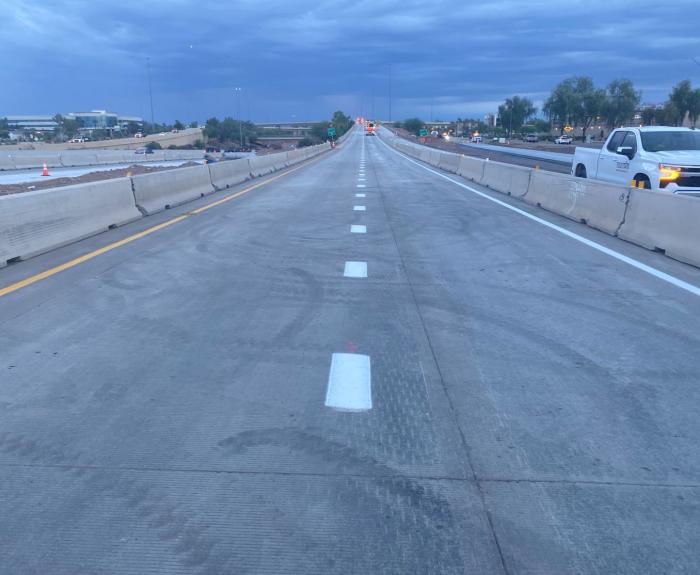 Eastbound Loop 101 approach area to I-17 ramps (pavement replacement) Aug 29, 2025