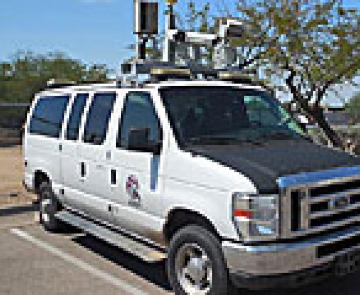 ADOT's photolog van
