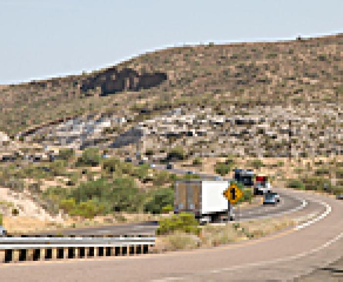 Curve on I-17