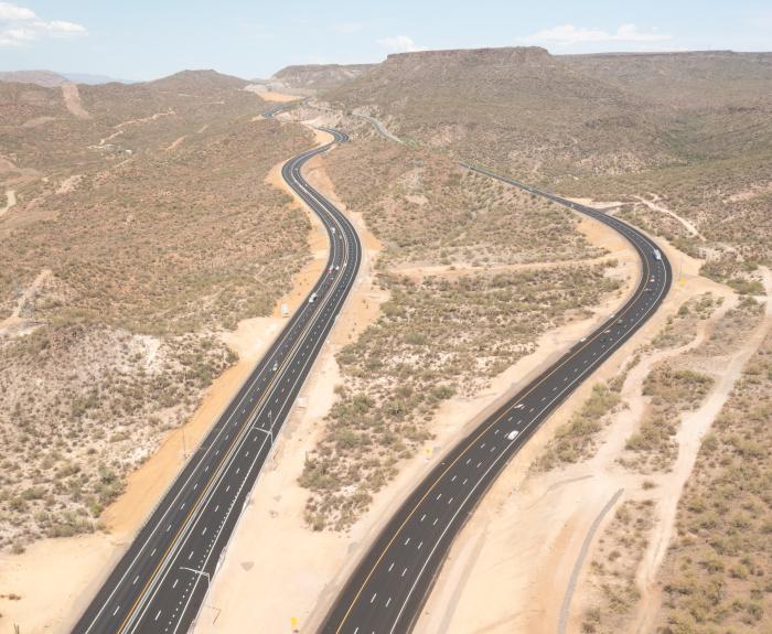 I-17 Improvement Project flex lanes corridor