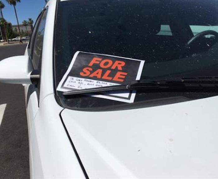 selling a car