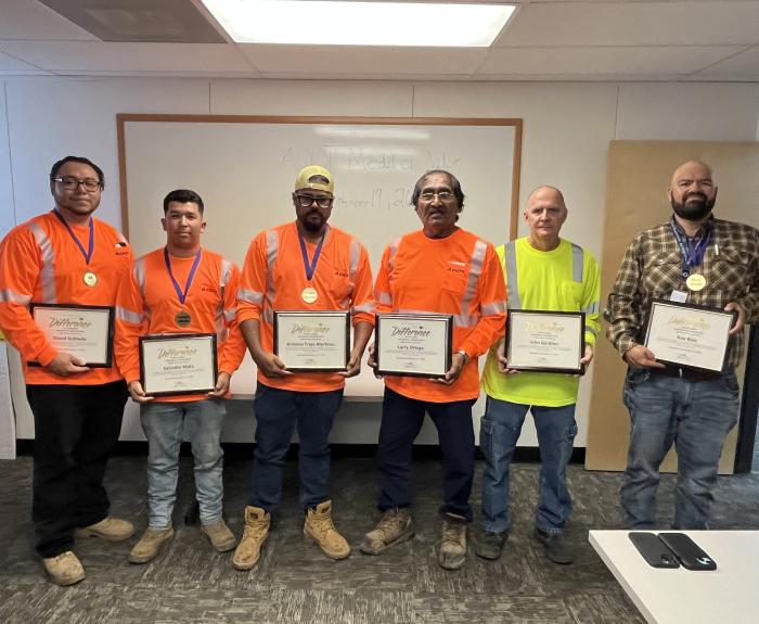 Workers who received ADOT Medal of Valor
