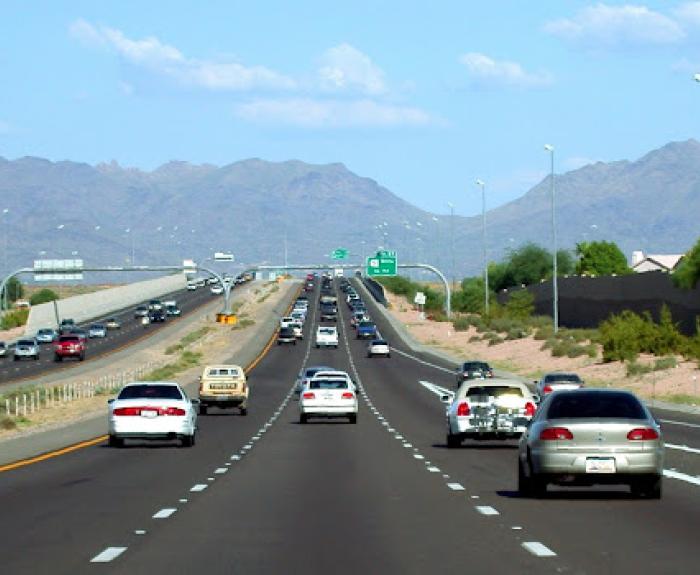 Cars on US 60