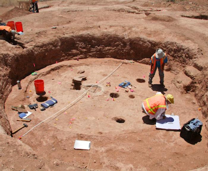 Historic Preservation Team at work on a site