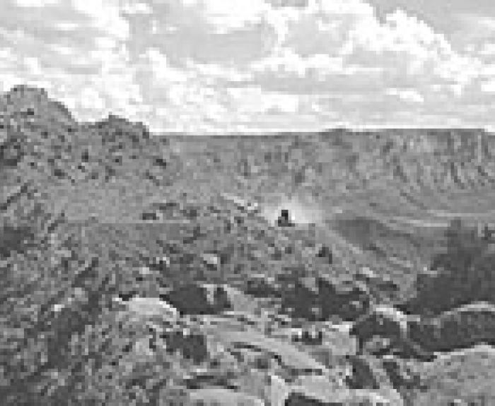 Old photo of US 89 construction