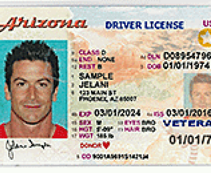 realID driver license