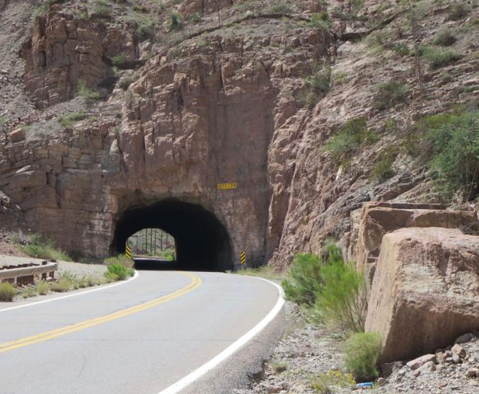 Tunnel along US 191